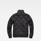 G-Star RAW® Meefic Quilted Overshirt Black flat back