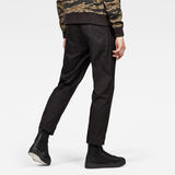 G-Star RAW® Bronson Pleated Relaxed Tapered Chino Black model back