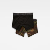 G-Star RAW® Classic Trunk Camo 2-Pack Black back bust