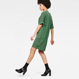 G-Star RAW® Joosa V-Neck Dress Verde model side