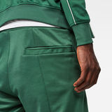 G-Star RAW® Lanc Straight Track Shorts Green model back zoom