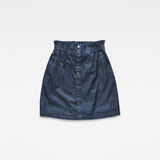 G-Star RAW® Bronson Paperbag Mini Skirt Medium blue