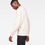G-Star RAW® Raw Correct Stor Sweater Pink model side