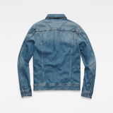 G-Star RAW® 3301 Deconstructed Slim Jacket Medium blue flat back