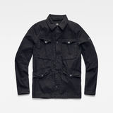 G-Star RAW® Vodan Worker Jacket Black flat front