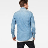 G-Star RAW® 3301 Quilted Slim Shirt Light blue