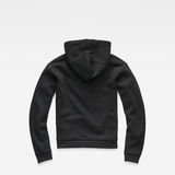 G-Star RAW® Lynaz Hooded Sweater Black flat back