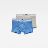G-Star RAW® Classic Heather Trunks 2-Pack Grey front bust