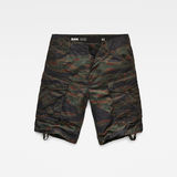 G-Star RAW® Rovic Pm Relaxed 1/2 Shorts Green flat front