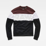 G-Star RAW® Libe Core Sweater Black flat front