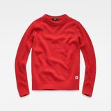 G-Star RAW® Core Knit Red flat front