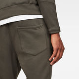 G-Star RAW® Motac-X Straight Tapered Sweatpants Grey model back zoom