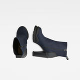 G-Star RAW® Rackam Heel Boot Dark blue both shoes