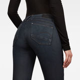 G-Star RAW® Lynn Mid Waist Skinny Jeans Black