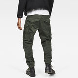 G-Star RAW® Rovic Zip 3D Straight Tapered Pants Vert model back