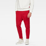 G-Star RAW® Chinese NY Slim Cropped Sweat Pant Red model front