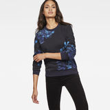 G-Star RAW® Graphic Shield 2 Xzula Sweater Dark blue model front