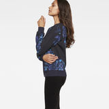G-Star RAW® Graphic Shield 2 Xzula Sweater Dark blue model side