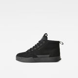 G-Star RAW® Rackam Core Mid Sneakers Black side view