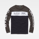 G-Star RAW® Swando Block Graphic Regular T-Shirt Grey