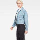 G-Star RAW® 3301  Boyfriend Denim Jacket Medium blue model side
