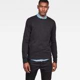 G-Star RAW® Motac-X Slim Sweater Black model front