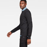 G-Star RAW® Motac-X Slim Sweater Black model side