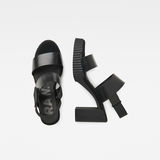 G-Star RAW® Rackam Core Sandal Black both shoes