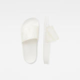 G-Star RAW® Cart Slide II Transparent White both shoes