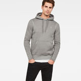 G-Star RAW® Motac-X Hooded Sweater Grey model front