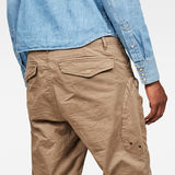 G-Star RAW® Rovic 3D Airforce Relaxed Trousers Beige model back zoom
