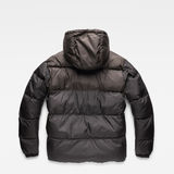 G-Star RAW® Swando Block Hooded Jacket Black flat back
