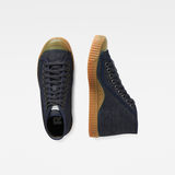 G-Star RAW® Rovulc Denim Mid Sneakers Dark blue both shoes