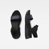 G-Star RAW® Rackam Rovic Sandal Black both shoes