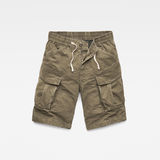 G-Star RAW® Rovic X-Relaxed Trainer Short Green flat front