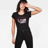 G-Star RAW® Graphic 18 Slim T-Shirt Black