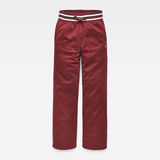 G-Star RAW® Lucay Wide Trackpant Red flat front