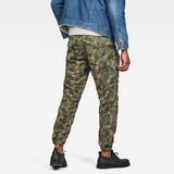 G-Star RAW® Rovic Airforce Relaxed Trousers Green model back