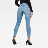 G-Star RAW® Lynn Mid Waist Skinny Ripped Jeans Medium blue