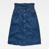 G-Star RAW® Tacoma Zip Paperbag Skirt Dark blue