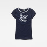 G-Star RAW® Civita Slim T-Shirt Bleu foncé