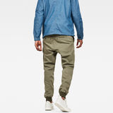 G-Star RAW® Bronson Straight Tapered Trousers Green model back