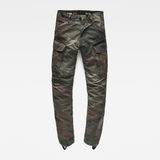 G-Star RAW® Rovic Zip 3D Straight Tapered Green flat front