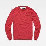 G-Star RAW® Core Pocket Knit Red flat front