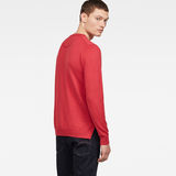 G-Star RAW® Core Pocket Knit Red model back
