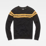 G-Star RAW® Core Sweater Noir flat front