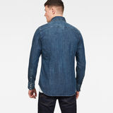 G-Star RAW® 3301 Slim Shirt Medium blue model back