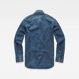 G-Star RAW® 3301 Slim Shirt Medium blue flat back