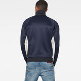 G-Star RAW® Ore Raglan Tracktop Dark blue model back