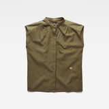G-Star RAW® Parge Blouse Green flat front